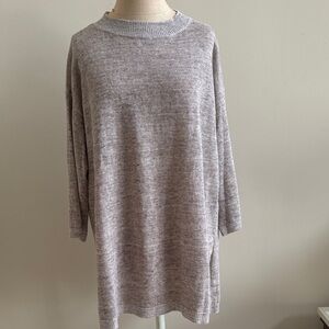 Eileen Fisher Organic Linen Tunic Sweater